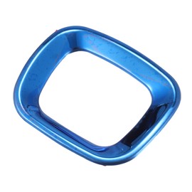 X AUTOHAUX Inner Steering Wheel Center Logo Frame Cover Trim for Honda Accord 2018-2022 Inner Decoration Auto Accessories Blue