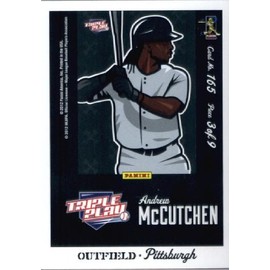 2012 Triple Play Baseball #165 Andrew McCutchen Puzzle Card (SP)