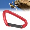 Locking Carabiner Clip DRing Hook Safety Bearing Buckle for Climbing