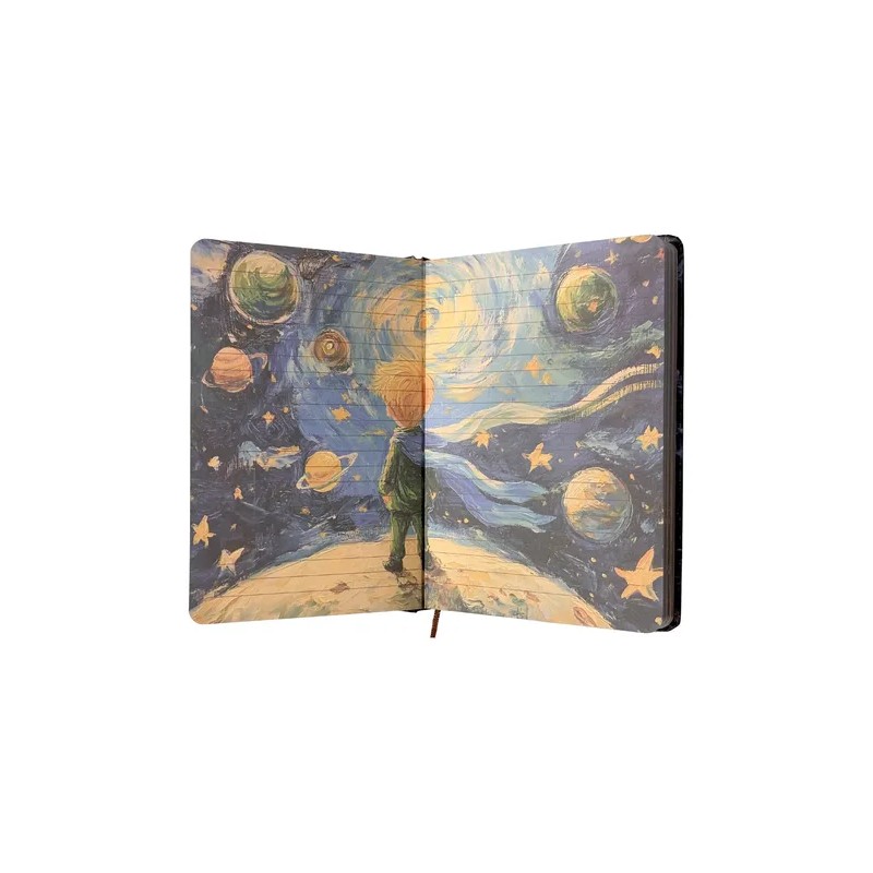 Libreta Principito Hojas Decoradas Regalo El Principito