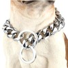 GZMZC Dog Chain Collar High Polished Stainless Steel Cuban Link