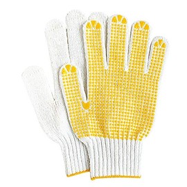 Otafuku Gloves #222 Anti-Sliding Work Gloves, Vinyl Hand, 7 Gauge, Anti-Slip: PVC