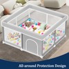 Baby Playpen with Mat, 50x50 Inch Playpen with Mat Waterproof