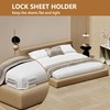 ayido Bed Lock Sheet Holders - 4Pcs Upgraded Sheet Holders