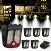 Clip on Solar Lights Outdoor, Mini Clip on Fence Solar