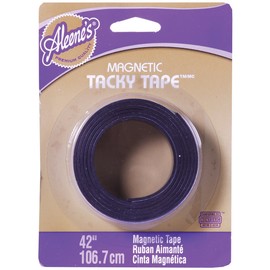 Aleene's Tacky Magnetic Tape, 42", Black (29479)