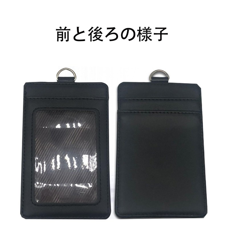 LUYING Commuter Passenger Zipper Head Black Key Holder Coin Case