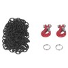 RC Car Tow Hook Trailer Chain Set Upgrade Part Decoration