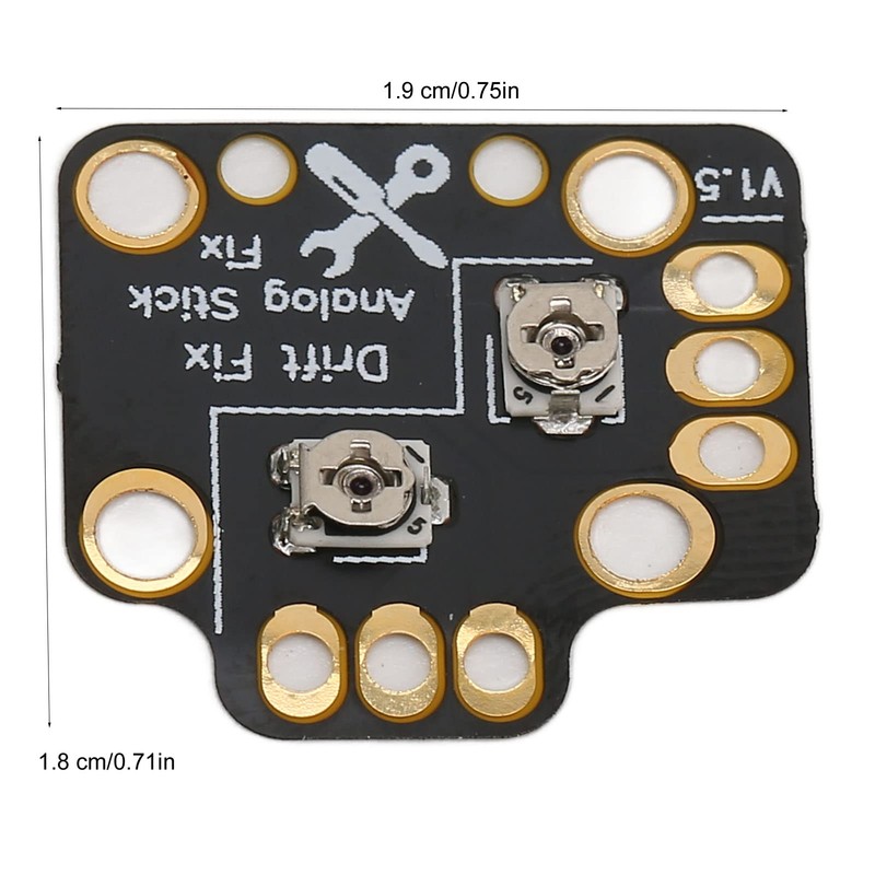2pcs Gamepad Joystick Drift Repair Board, Universal 3D Analog Stick