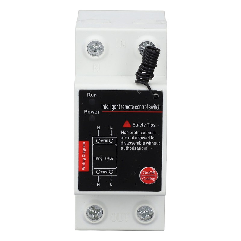 Remote Control Switch 1KM Range Single Phase Intelligent Power Switch