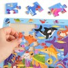 BenBen Puzzles for Kids Ages 4-6，6 Pack 24 Piece Search