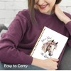 XUNLURY Just a Girl Who Loves Horses Notebook, Gifts for