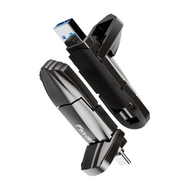 Fikwot FU386 Portable SSD 1TB, USB 3.2 Gen2 up to 550MB/s, External SSD with USB A and Type-C, External SSD Hard Drive for iPhone15/16/Android/PC/Mac