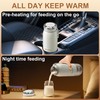 Portable Bottle Warmer for Travel, 18.6 Oz Baby Bottle Warmer,