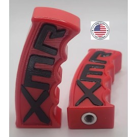 Custom Can Am XMR Shifter Red, Black Polymer 4", M8
