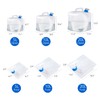 ElifeAcc BPA Free Collapsible Water Container with Spigot, Camping Water