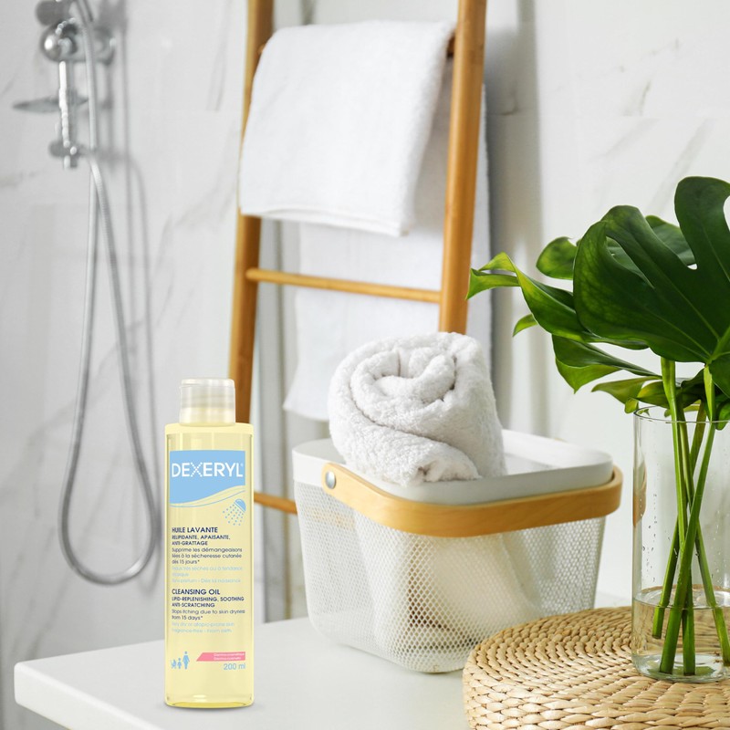 DEXERYL Cleansing Oil: Daily Cleansing of Body and Face, for