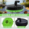 Aarcinhke Automatic Pool Cover Pump, 1500GPH Submersible Sump Pump, Green