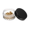 sourcing map 50 Pcs 4.5 mm Bearing Balls H62 Brass