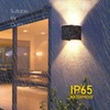 LANFU Aluminum 40W 3000K Cube Square Indoor Outdoor IP65 Waterproof