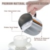 Milk Frothing Pitcher, Thicker Version 20oz Espresso Steaming Pitchers Stainless