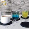 6 Pack Silicone Coasters Set with Holder - for Hot/Cold