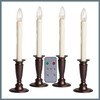 Celestial Lights Set of 4 Battery Operated Window Candles with