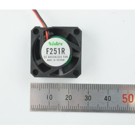 F251R-05LC 5V 25mm Square Fan Motor Nidec Precision