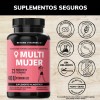 Kit 1 Multivitaminico Mujer + 1 Magnesio Complex Sin Sabor