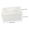 LABRIMP 4pcs Decorative Storage Baskets for Organizing Small Folding Crates