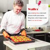 Walfos Muffin Pan Set - 12 Cups Regular Silicone Cupcake