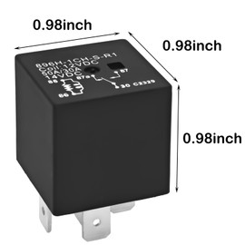 896H-1CH-S-R1 Automotive Relay (Pack of 2) - 12VDC 50AMP 5-Pin Relay Quick Connect Reliable Performance