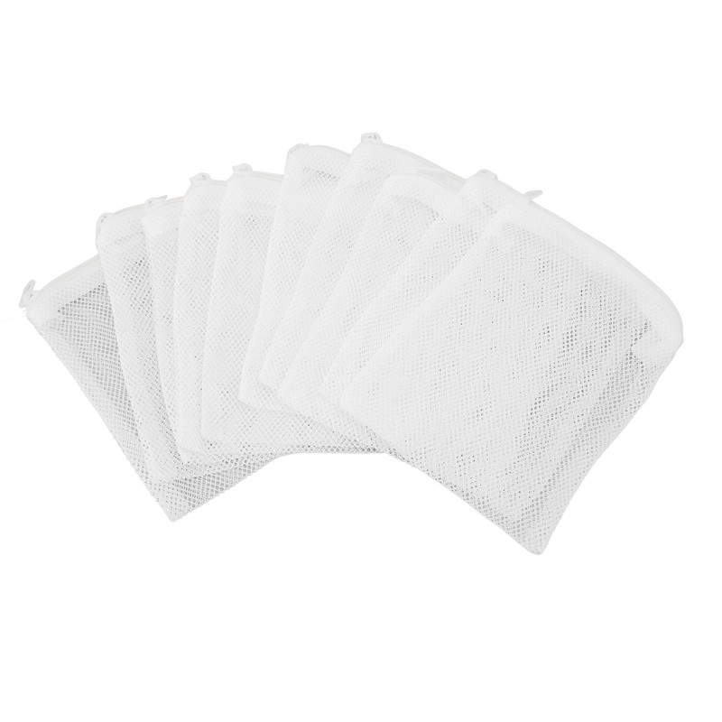 10PCS Fish Tank Filter Media Bags Fine Mesh Aquarium Nylon