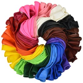 QRabbit 12" Extra Thick Party Balloons, 100 Pack Premium Quality Latex Balloons Assorted Colors, 15 Bright Rainbow Colors Balloons for Wedding Birthday Graduation Anniversary Party Event Decoration
