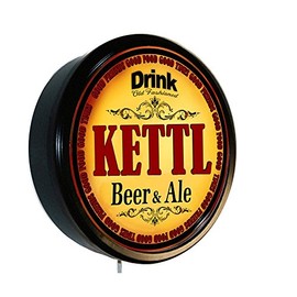 Goldenoldiesclocks KETTL Beer and Ale Cerveza Lighted Wall Sign