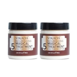 Vikada Hair Straightener Mask With Deep Repair, Nourishing 5 Magical Treatment, Deep Moisturizing Hair Mask (2)