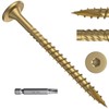FMhotu 8 Inch Heavy-Duty Outdoor Deck Screws, 50Pcs Star Drive