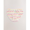 NEXT Floral Briefs - Pack of 7, Pink/Blue, 2 -
