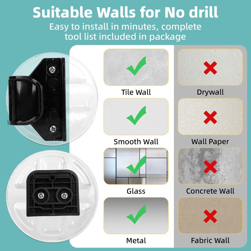 Miumoon No Drill Retractable Baby Gates Parts, Large Size No