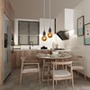 Teynewer Pendant Light Fitting, E27 Lamp Holder with Switch Suspended