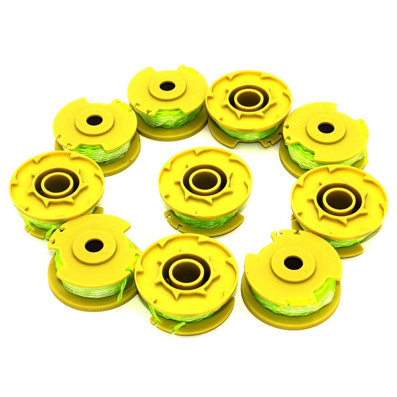 10PKS String Trimmer Spool Line Replaces Ryobi One Plus+ 18V