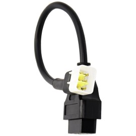 Goliton Delphi Motorcycle OBDII 6 Pin to 16 Pin OBD2 Diagnostic Adapter Compa...