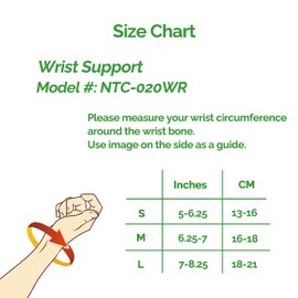 NeoTech Care Wrist Band - Bamboo Fiber Knitted Fabric - Light, Elastic & Breathable - Men, Women, Right or Left - for Sweat, Sports, Exercise, Workout, Gym - Grey Color (Size L, 1 Unit)