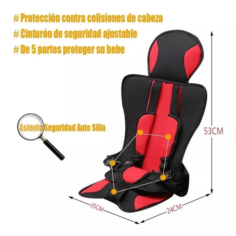 Dolores Asiento Para Bebe Carro Niños Autos Silla Portátil 0-6años