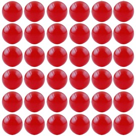 Natural Stone Beads 100pcs 8mm Red Agate Jade Round Genuine Real Stone Beading Loose Gemstone Hole Size 1mm DIY Smooth Beads for Bracelet Necklace Earrings Jewelry Making (Red Agate, 8mm)