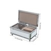 Glass Mirror Music Box Musical Jewelry Storage Case for Girlfriend