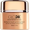 GLO24K Crema aclaradora y aclaradora con oro de 24k, cúrcuma