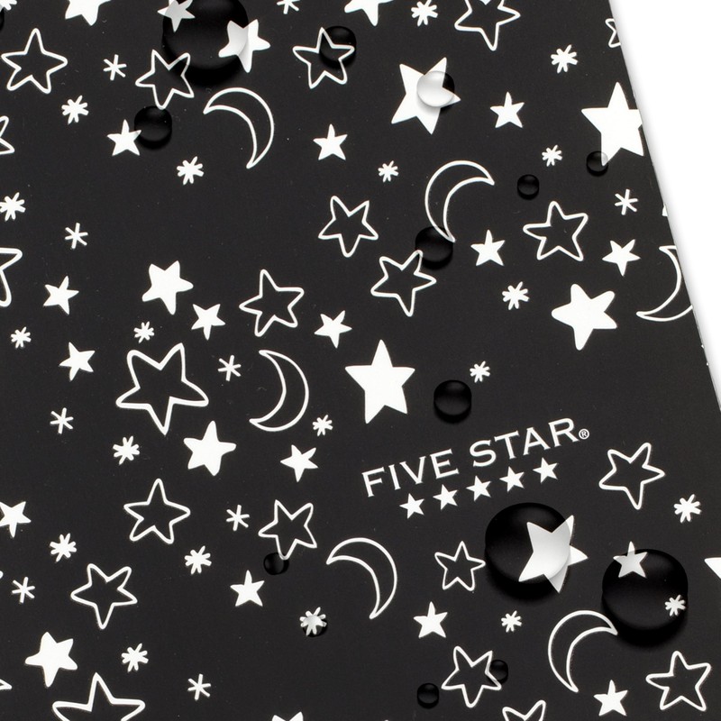 Five Star Spiral Notebook + Study App, 1 Subject, Wide