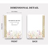 2pcs Inspirational Spiral Notebook with Inspirational Bible Verses----Surely goodness and