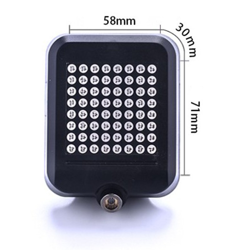 Cycling Tail Lamp LED Turn Light Full Intelligent Sensing Autobrake